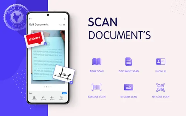 Document Scanner & PDF Creator android App screenshot 0